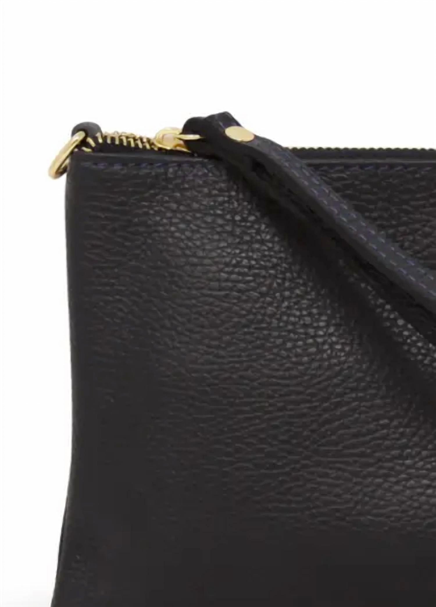 German Fuentes - Women's Genuine Italian Leather Wallet Crossbody Bag