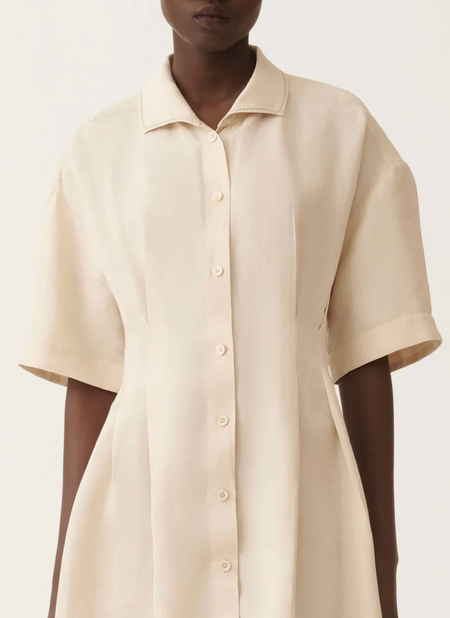 Fabiana Filippi - Short Sleeve Shirt Dress