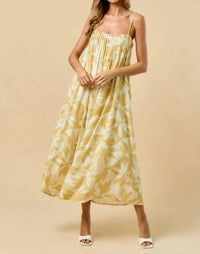Lalavon - Limoncello Bloom Maxi Dress