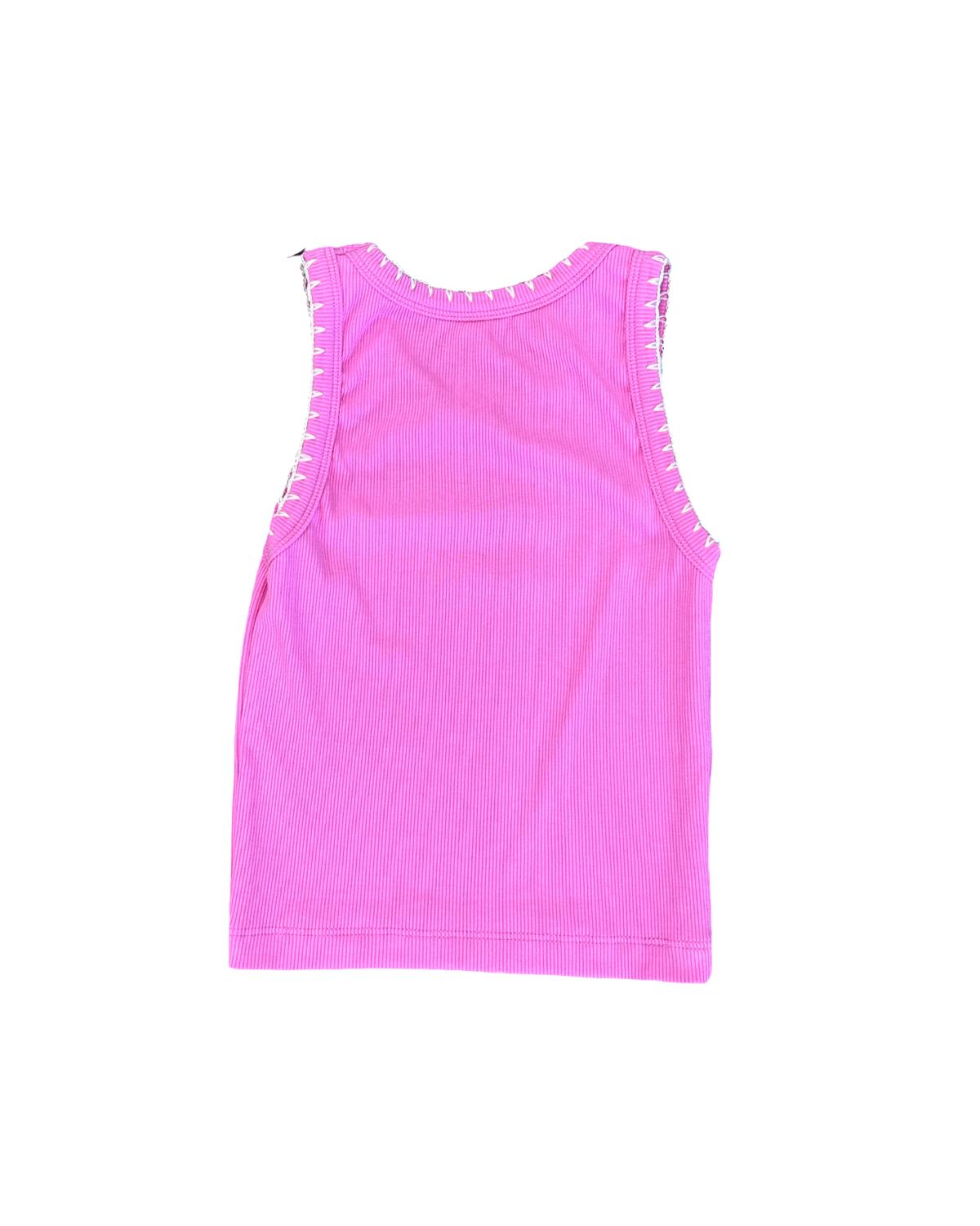 Flowers By Zoe - Girl's Ribbed Tank