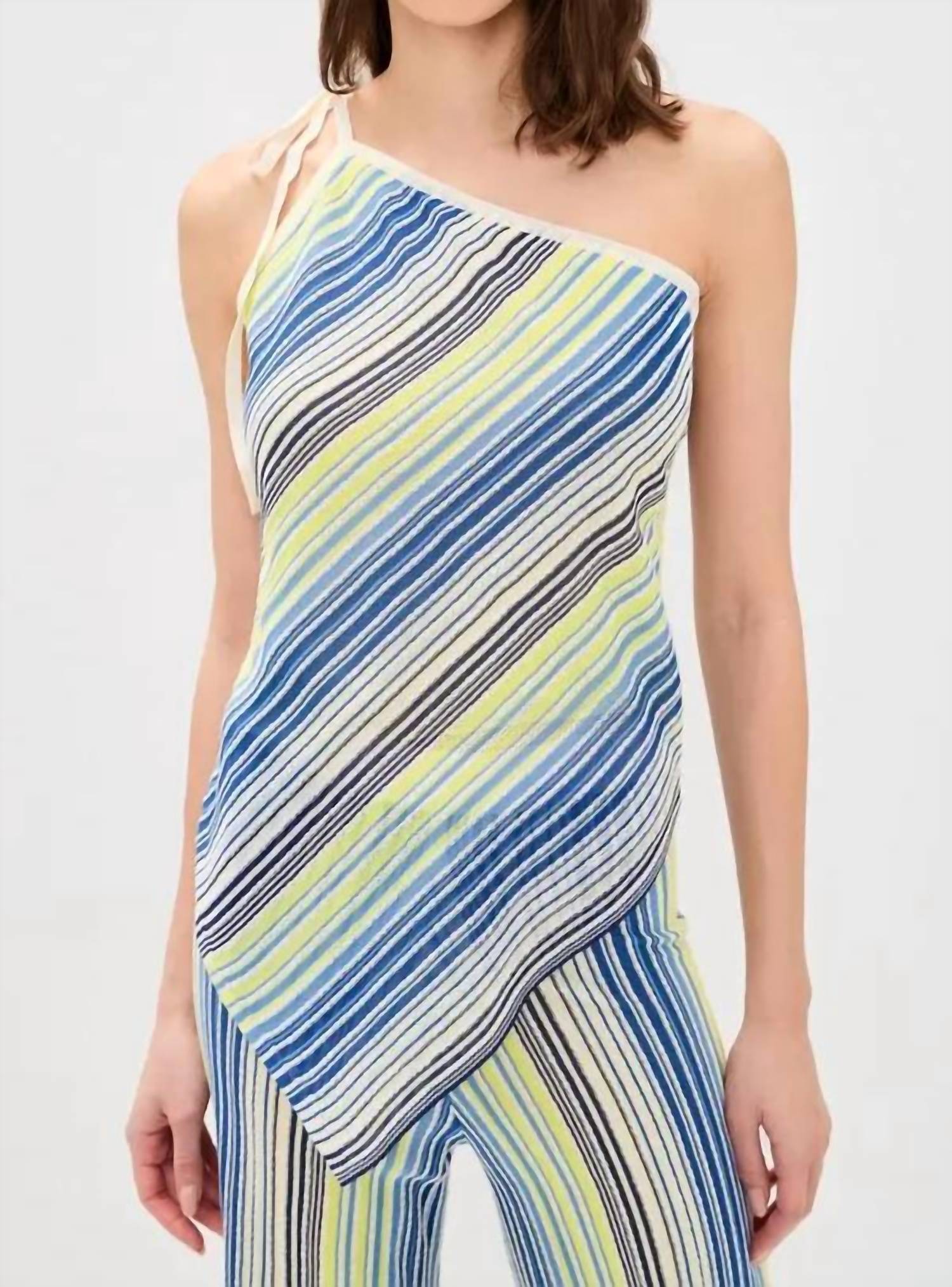 Line And Dot - Kit Striped Knit Top