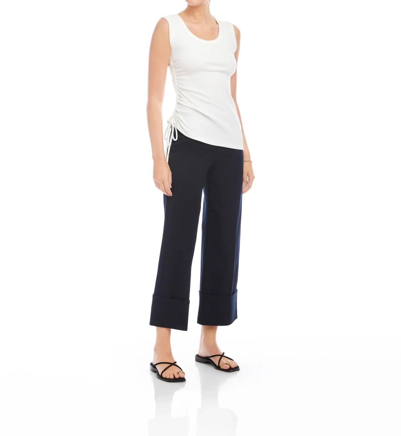 Fifteen Twenty - Tia Side Shirred Tank