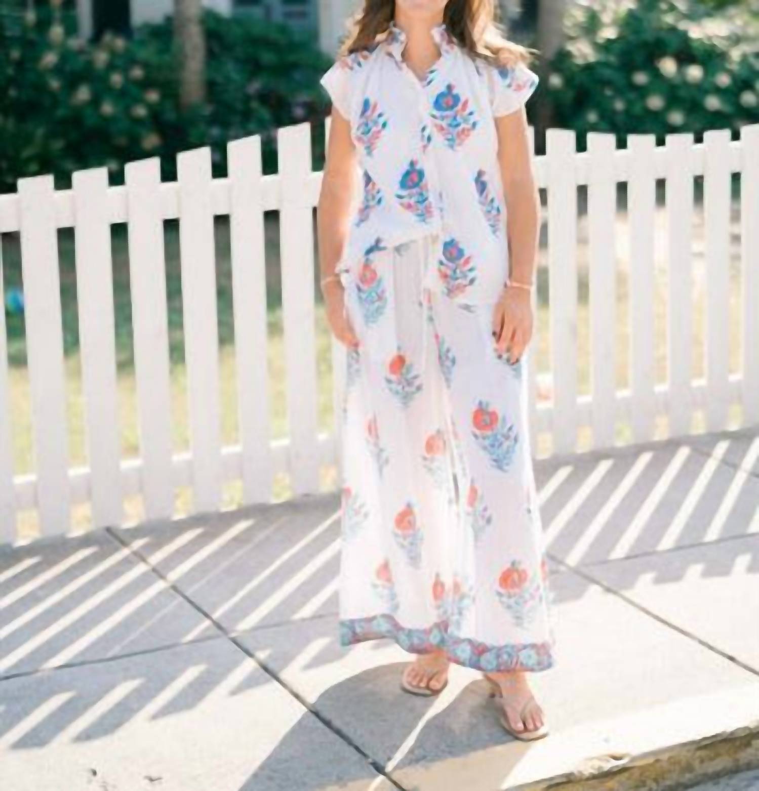 Victoria Dunn - Bays Collared Blouse