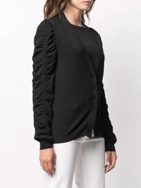 Nude - GATHERED-DETAIL CARDIGAN