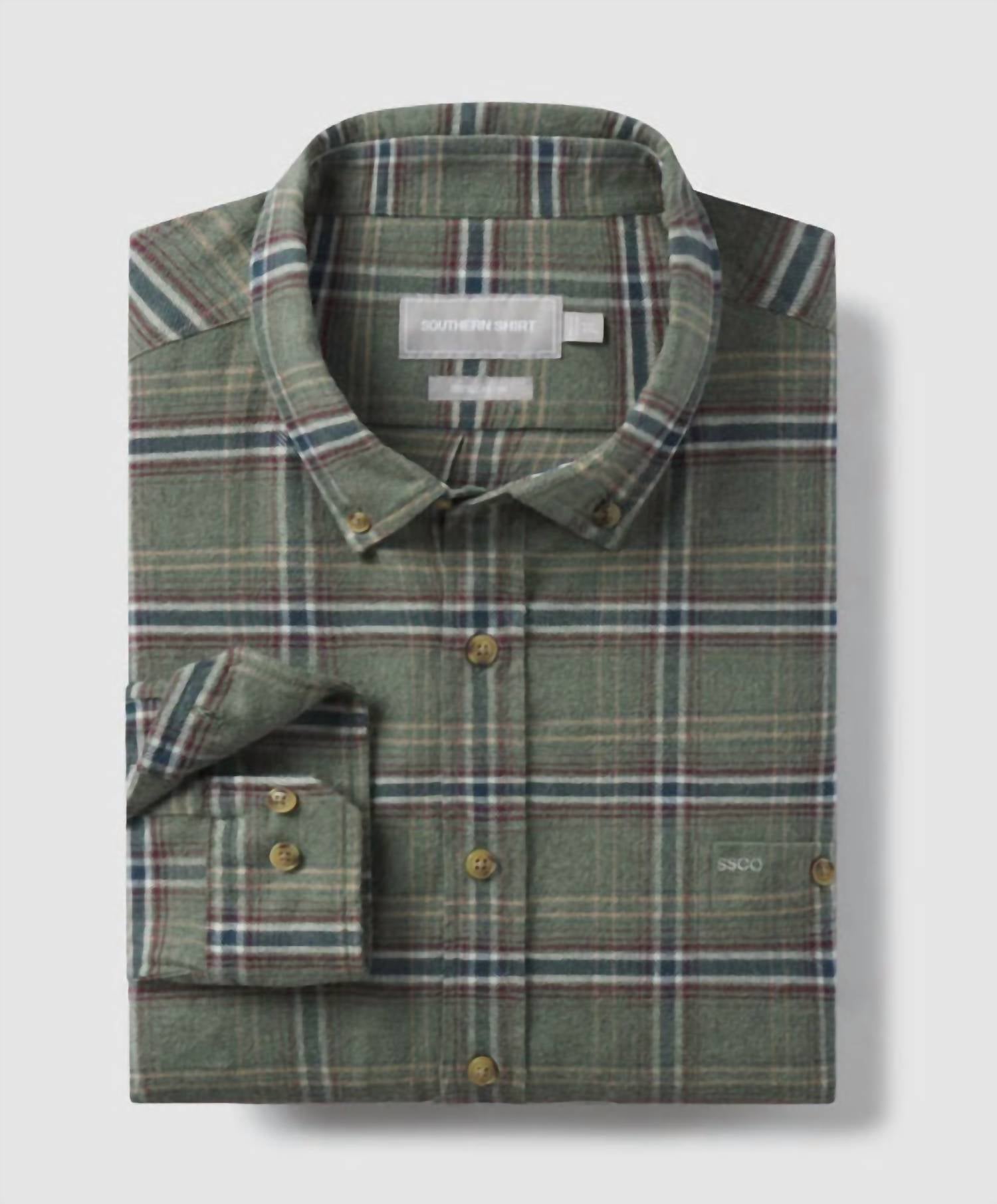 Southern Shirt Company - Long Sleeve Flannel Shirt - Plus