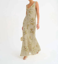 Rumored - Hollywood Cowl Neck Gown