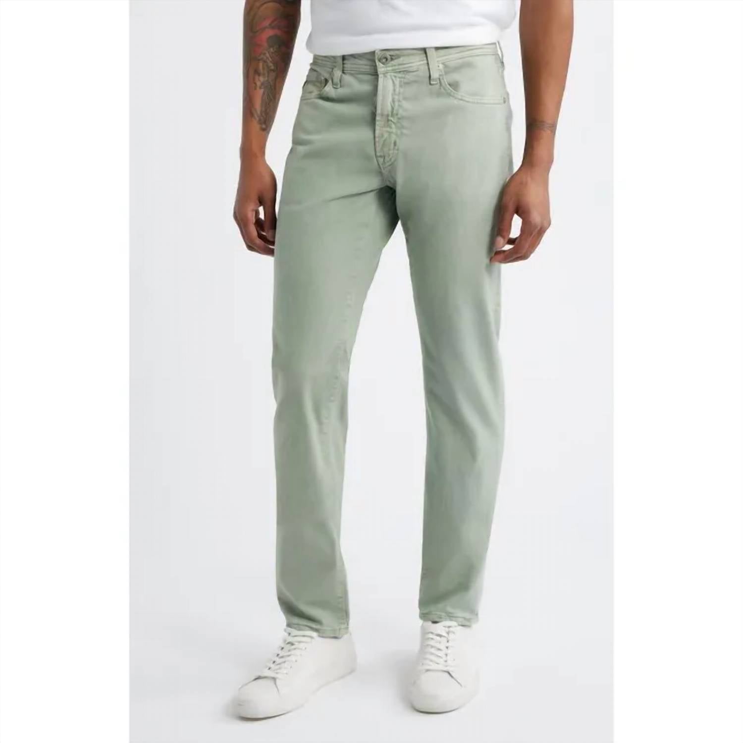 AG Jeans Tellis SUD Pant in sulfur matcha latte - men's jeans