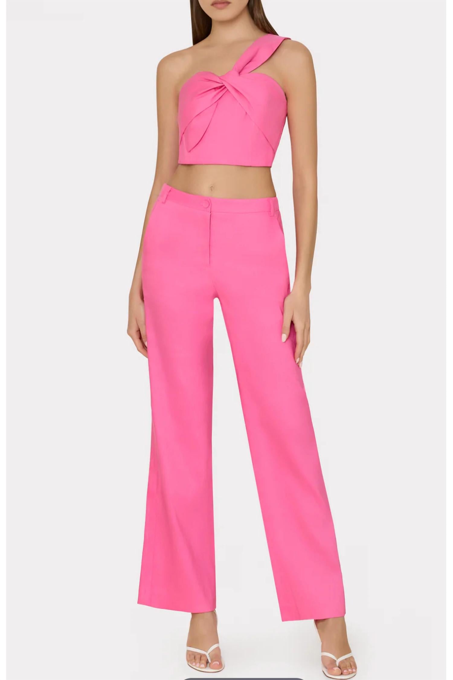 Milly - Linen Pant