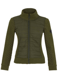 Dolcezza - Knit Long Sleeve Puffer Jacket