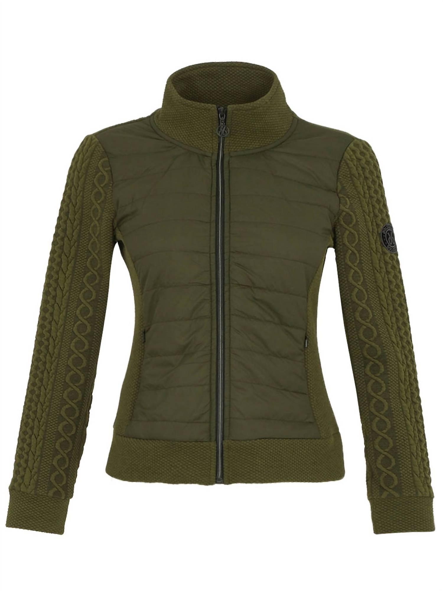 Dolcezza - Knit Long Sleeve Puffer Jacket