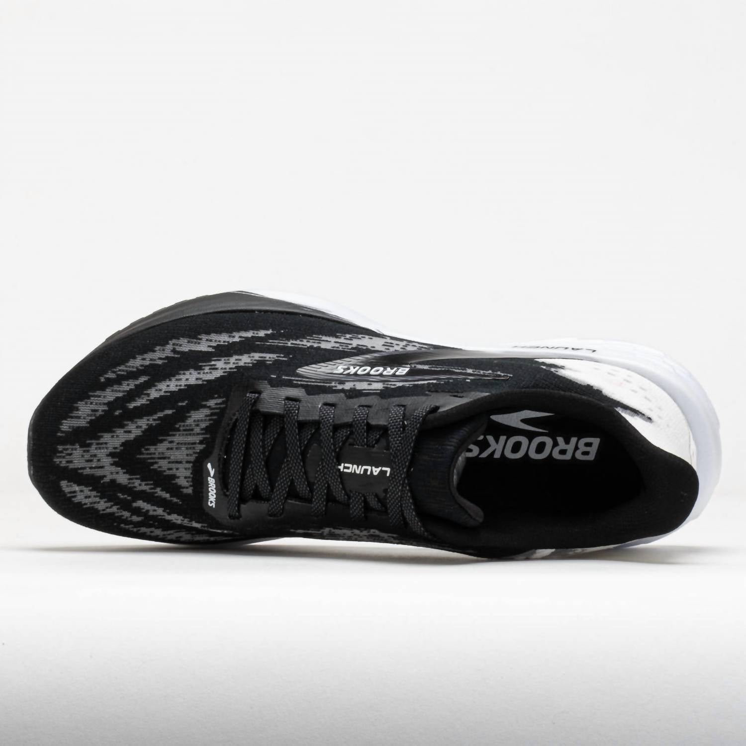 BROOKS Men’s Launch 11 Running Shoes in black white 1 - men's sneaker - view 5