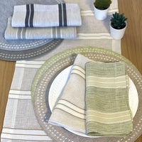 Bodrum Linens - Brighton 21" Napkins - Set Of 4