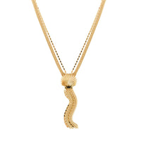 Adriana Pappas - Women's Scallop Shell Lariat Necklace
