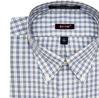 Batton - Men's Cotton Long Sleeve Sport Shirt