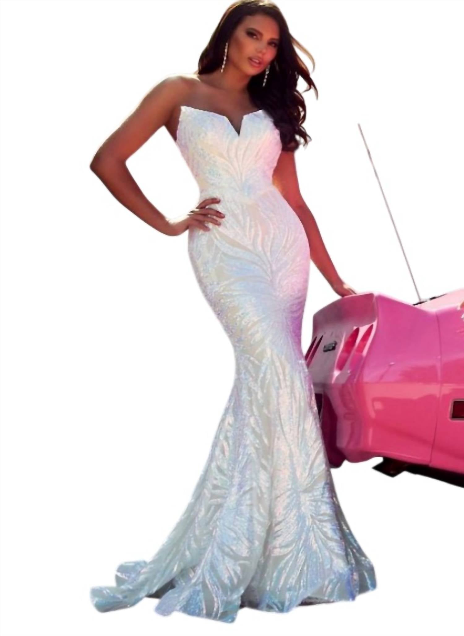 Portia&Scarlett - Strapless Mermaid Prom Dress