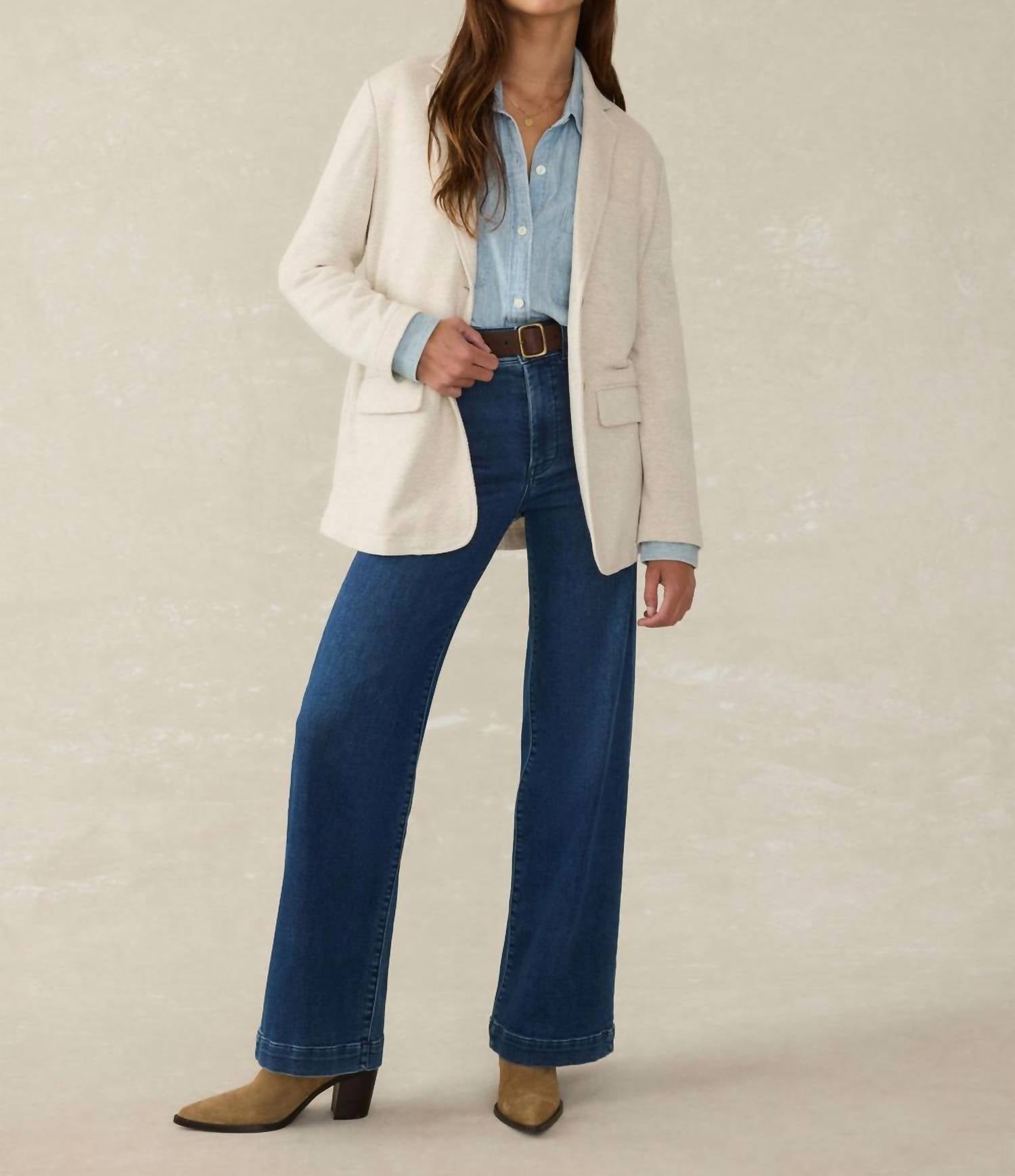 Faherty - Women's Inlet Knit Blazer