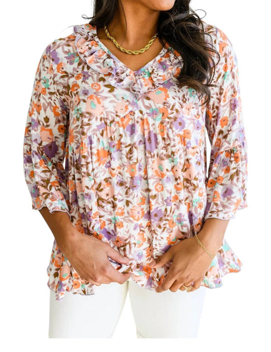 Sugarfox - Boho Floral Top