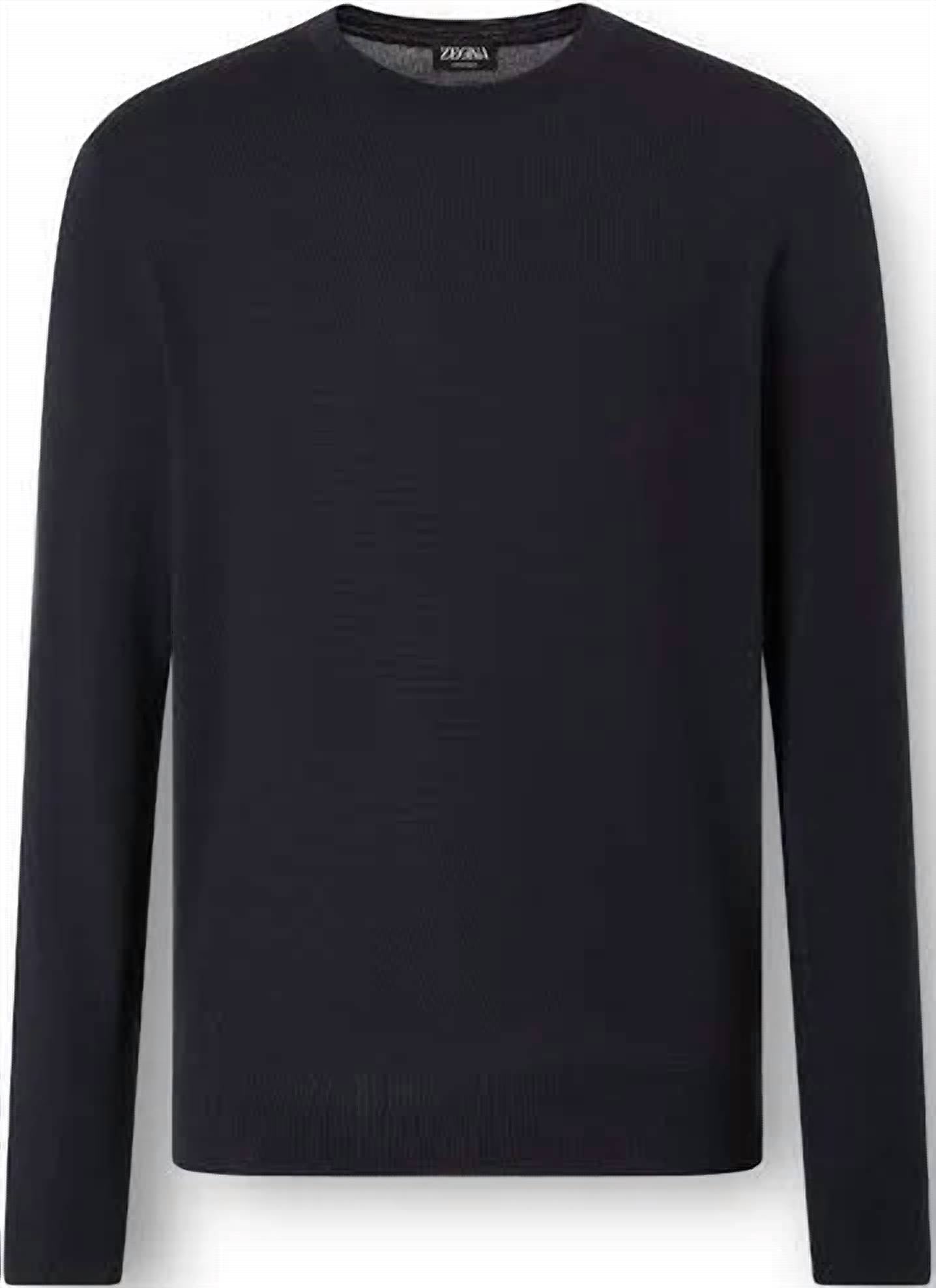 Zegna - Men's High Performance Crew Neck Sweater
