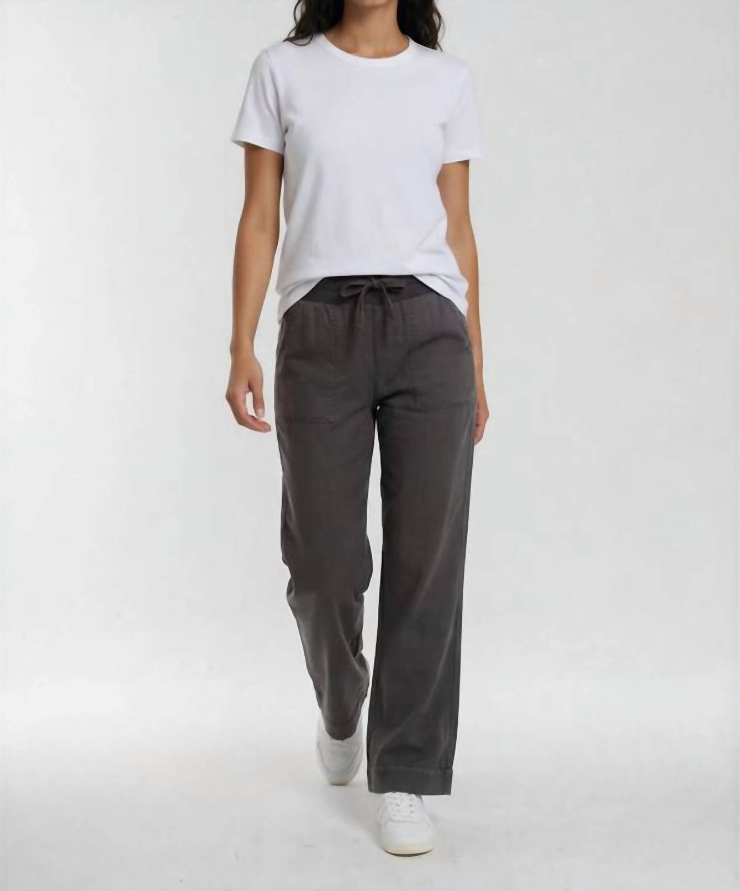 Marrakech - Allen Stretch Linen 31" Wide Leg Pants
