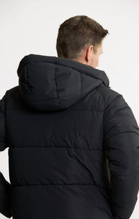 Jachs New York - Long Sleeve Quilted Hooded Puffer Jacket