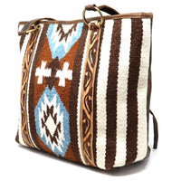 M&F Western - Women's Woven Rug Tote Bag
