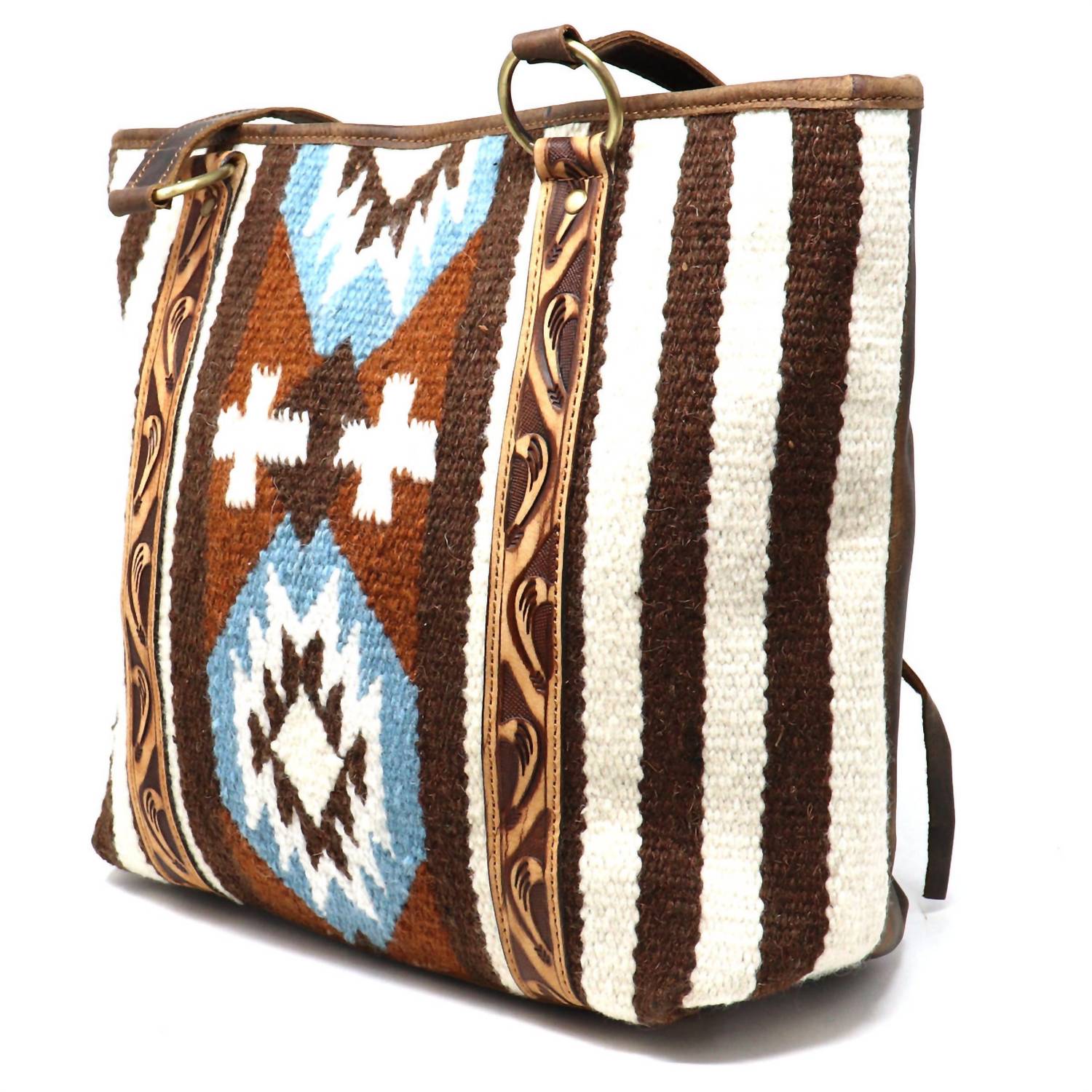 M&F Western - Women's Woven Rug Tote Bag