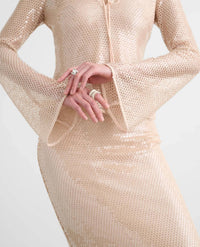 Toccin - Leilani Sequin Pencil Skirt