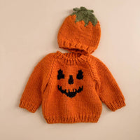 The Blueberry Hill - Kid's Jack-o-lantern Sweater