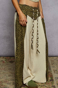 Pol - Thermal With Animal Printed Pants