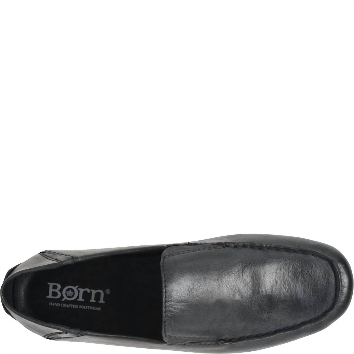 Born Men's Marcel Loafer in black - men's loafer - alternate view