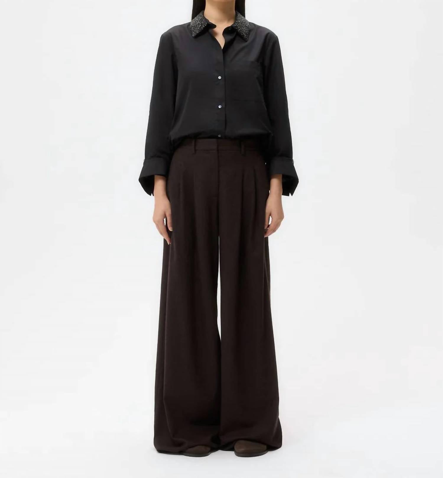 Twp - Dude Crystal Collar Shirt