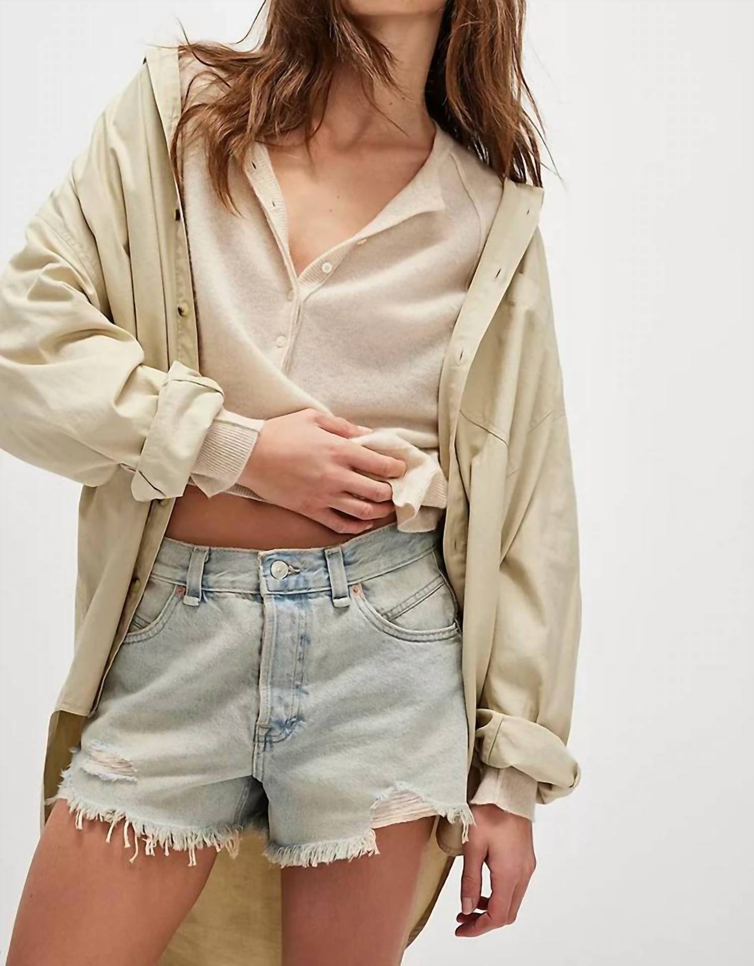 Free People - Now Or Never Denim Short