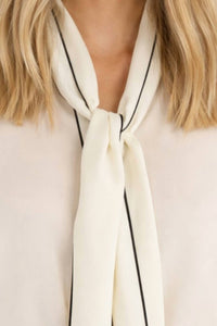 Karina Grimaldi - Stephanie Tie Front Top