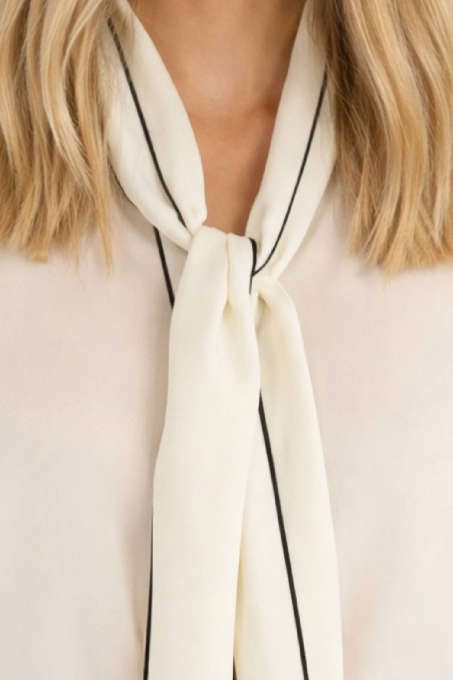 Karina Grimaldi - Stephanie Tie Front Top