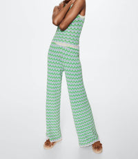 Why Dress - Wavy Pants Set