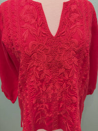 Johnny Was - Camille Split Neck Linen Blouse-ski Patrol