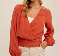 Hem & Thread - EMBROIDERED TOP