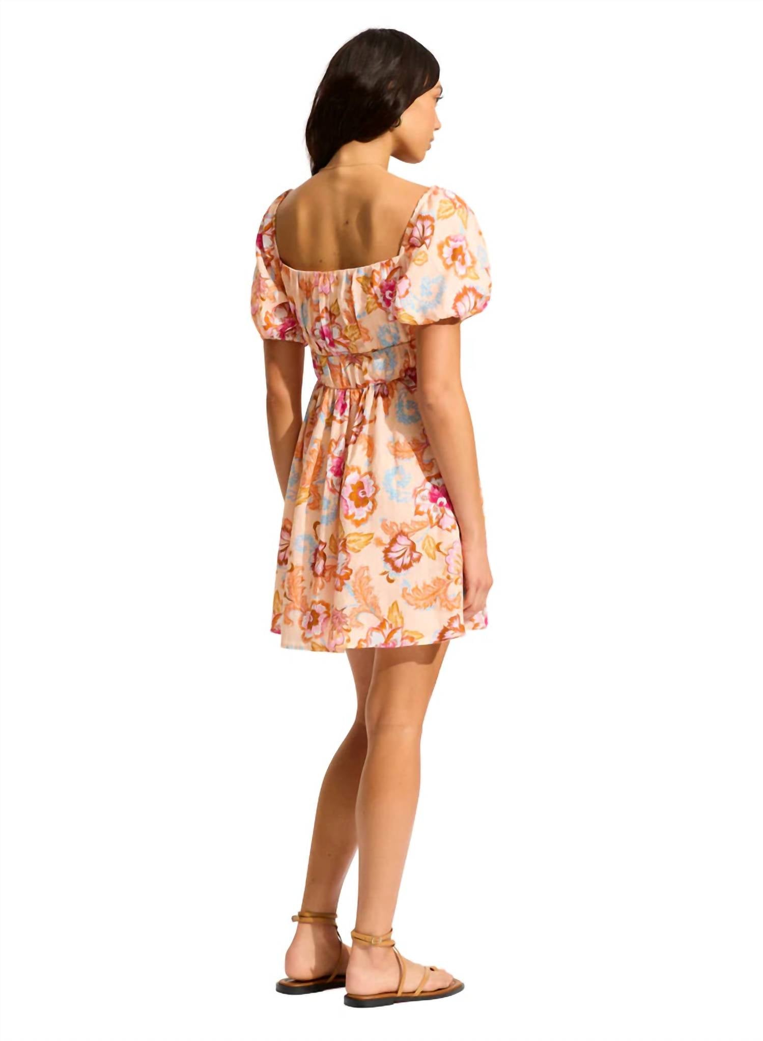 Seafolly - Floral Puff Sleeve Dress