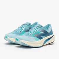New Balance Women's Fuelcell Rebel V4 Running Shoe in quarry blue chrome blue - women's shoe - alternate view