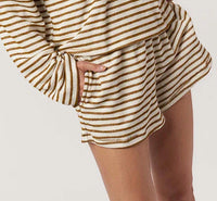 Project Social T - Hometown Textured Stripe Short
