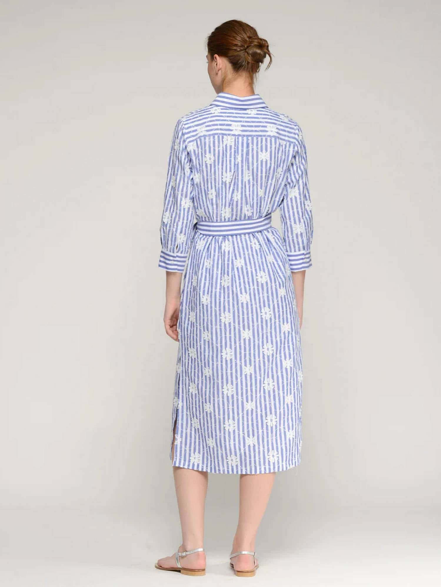 Vilagallo - Striped Shirt Dress