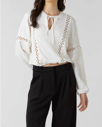 Dex - Lace Inset Blouse