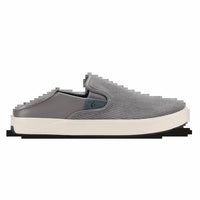 OluKai Men's Lae‘ahi Kapa Shoes in graphite dark shadow - men's sneaker - detail view