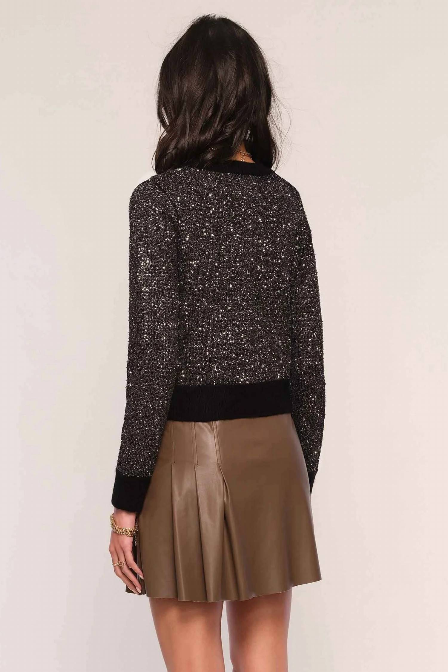 Heartloom - Sequin Slim Fit Cardigan