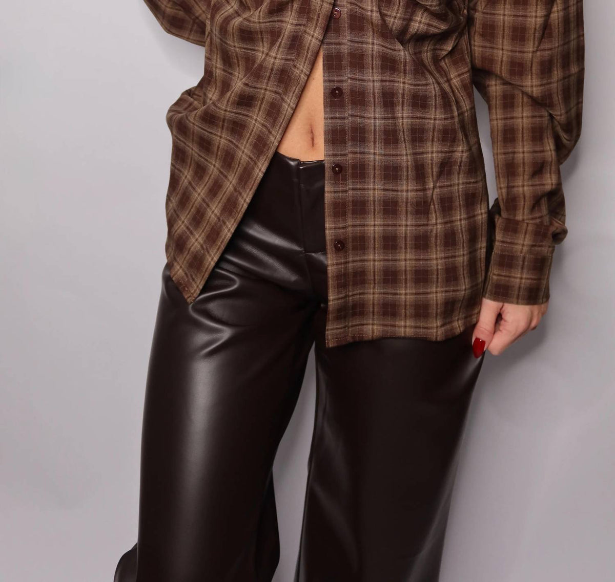 Blue Blush - Blair Button Up Shirt