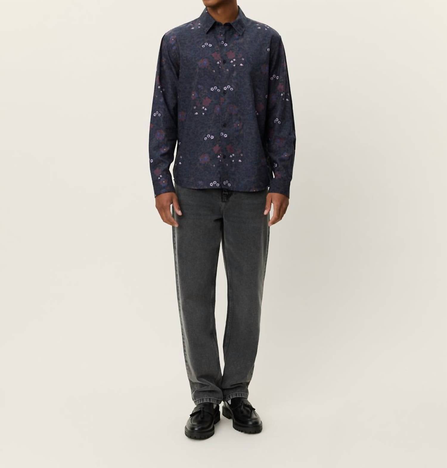 Les Deux - Kalen Aop Shirt