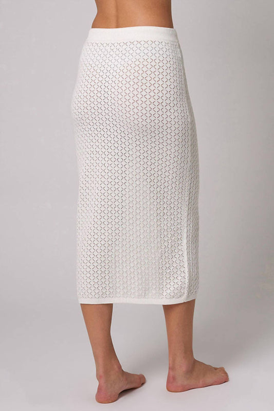 Rolla'S - Diamond Knit Slip Midi Skirt