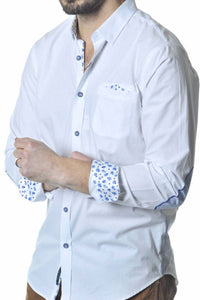 Eight X - Button Down With Elbow Patches Shirt