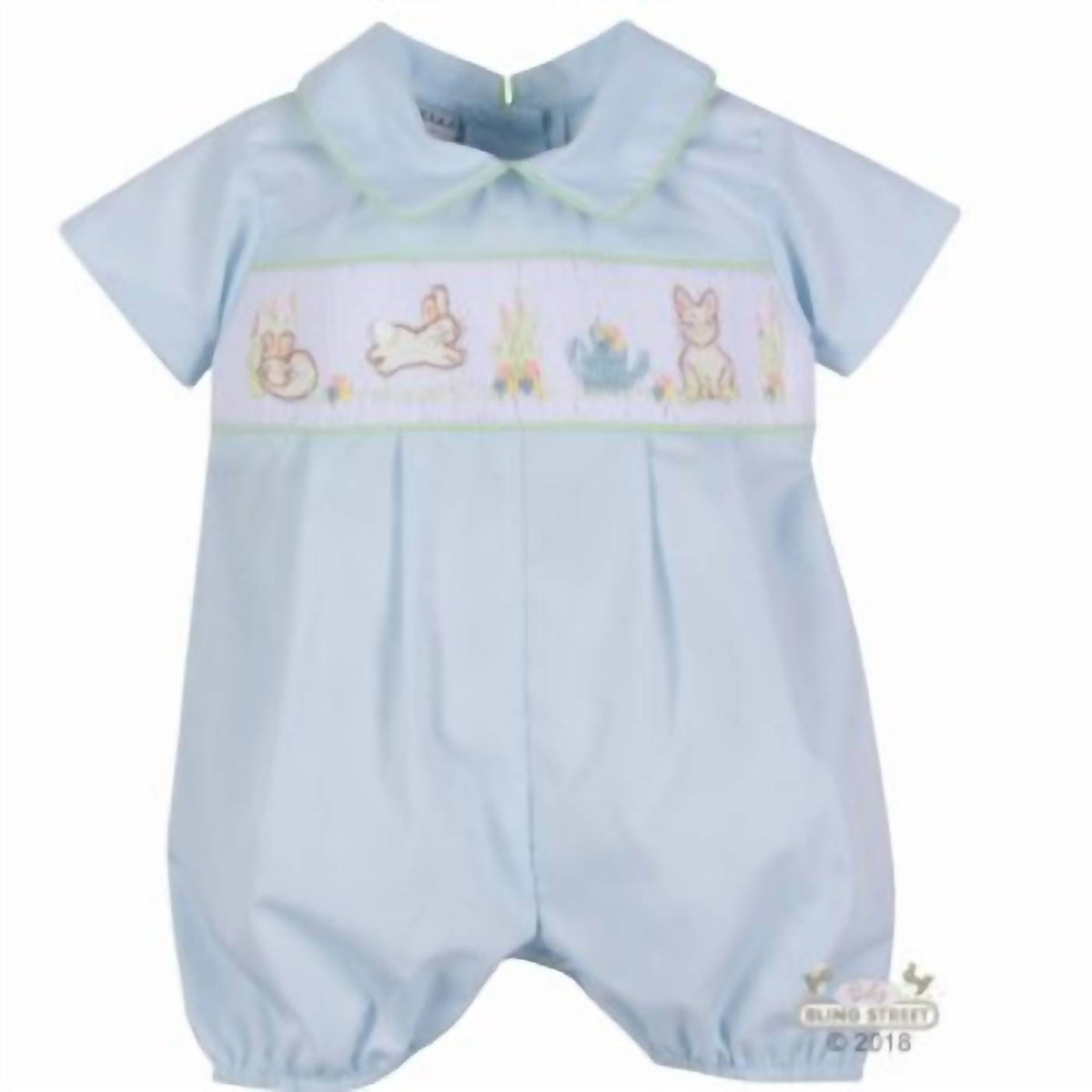 Le' Za Me - Baby Boy's Blake Bunny Romper