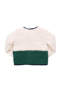PINK CHICKEN Ruth Jacket in cream - kids' jacket - alternate view